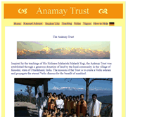 Tablet Screenshot of anamaytrust.org
